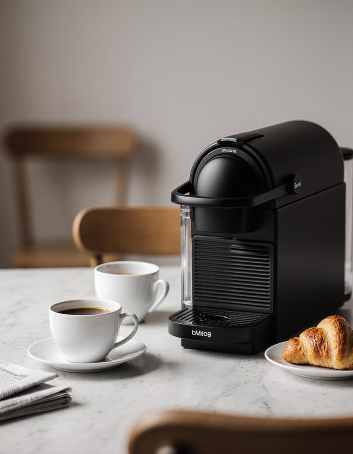 Machine à café installée chez un client
